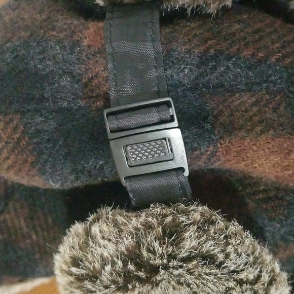 Dorfman Pacific Plaid Trapper Hat S/M - Picture 6 of 10